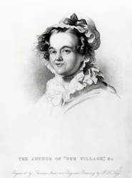 Mary Russell Mitford, gegraveerd door Thomson